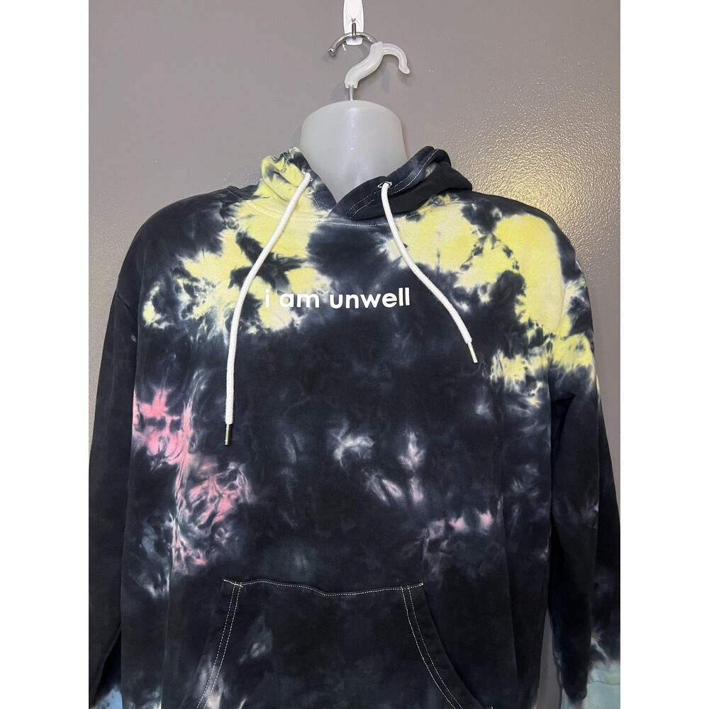 Barstool Sports Hoodie Womens Large Tie Dye I Am Unwell Call Her Daddy Graphic